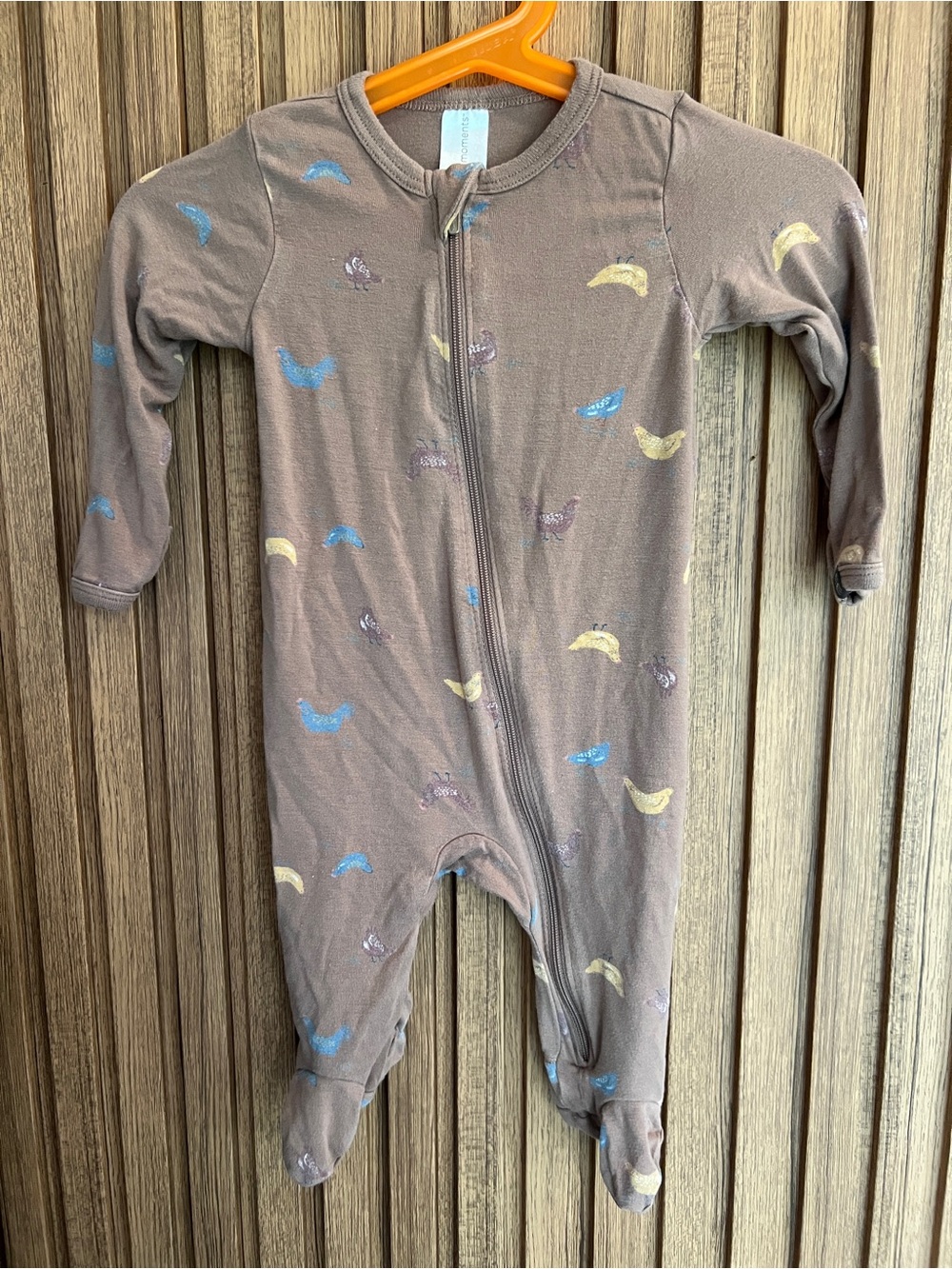 🔥 3 FOR $15 OFFER 🔥 Gerber Modern Moments Chicken Print Sleeper | 3M